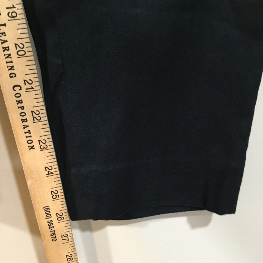 Banana Republic Avery Dress Pants Womens 4 Black Classic Capsule Office Linen - Picture 4 of 10